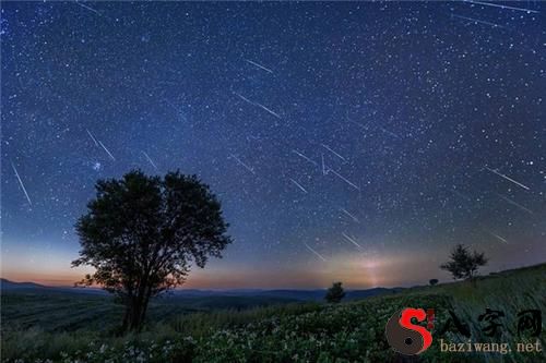 梦见满天流星